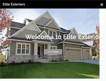 Tablet Screenshot of eliteexteriors.org